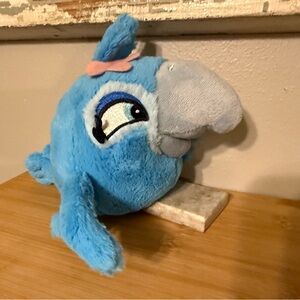 Commonwealth Angry Birds Rio Jewel Blue Bird No Flower Plush Toy 2011 NO SOUND